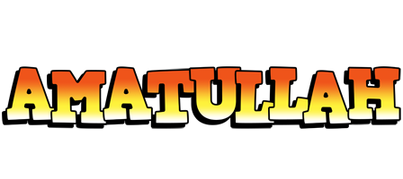 Amatullah sunset logo