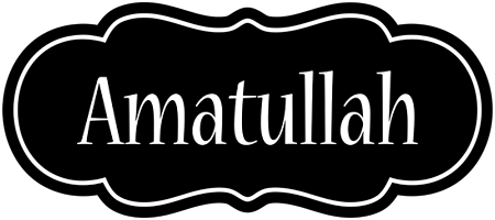 Amatullah welcome logo