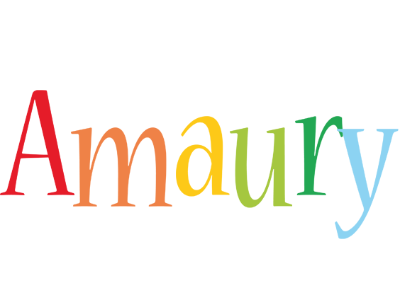 Amaury birthday logo