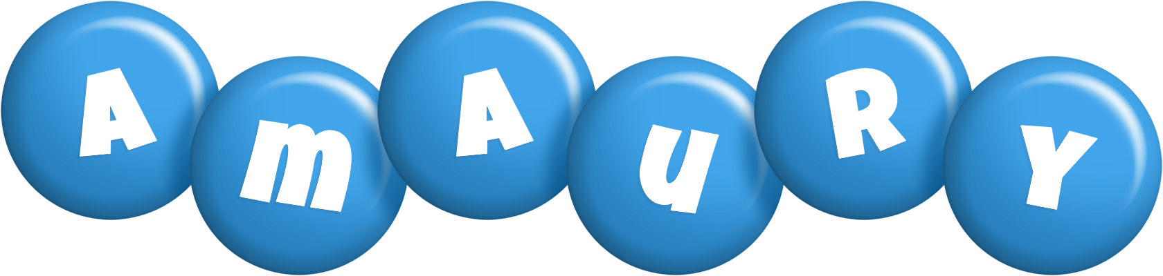 Amaury candy-blue logo