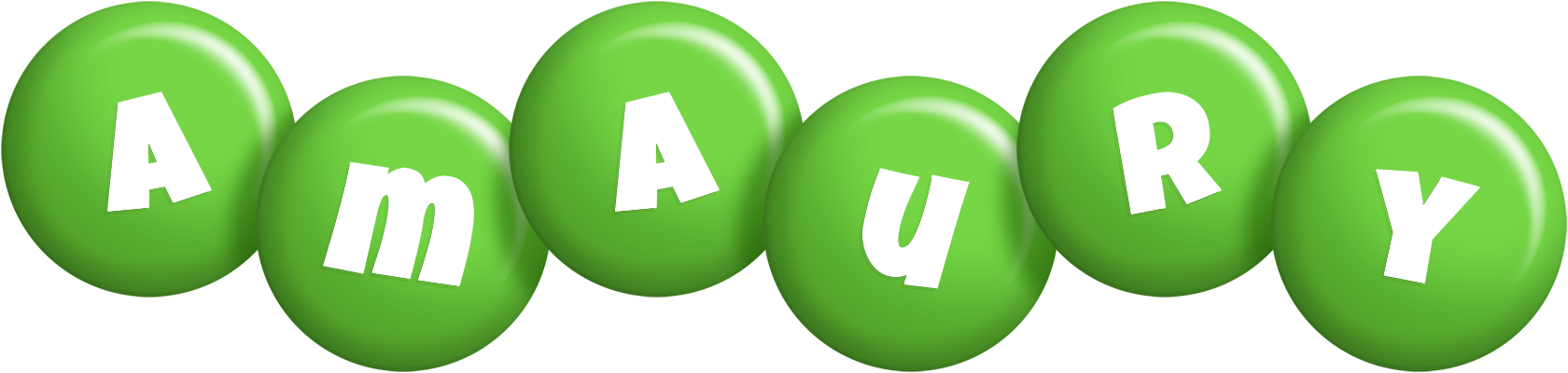 Amaury candy-green logo