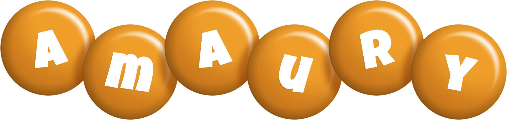 Amaury candy-orange logo