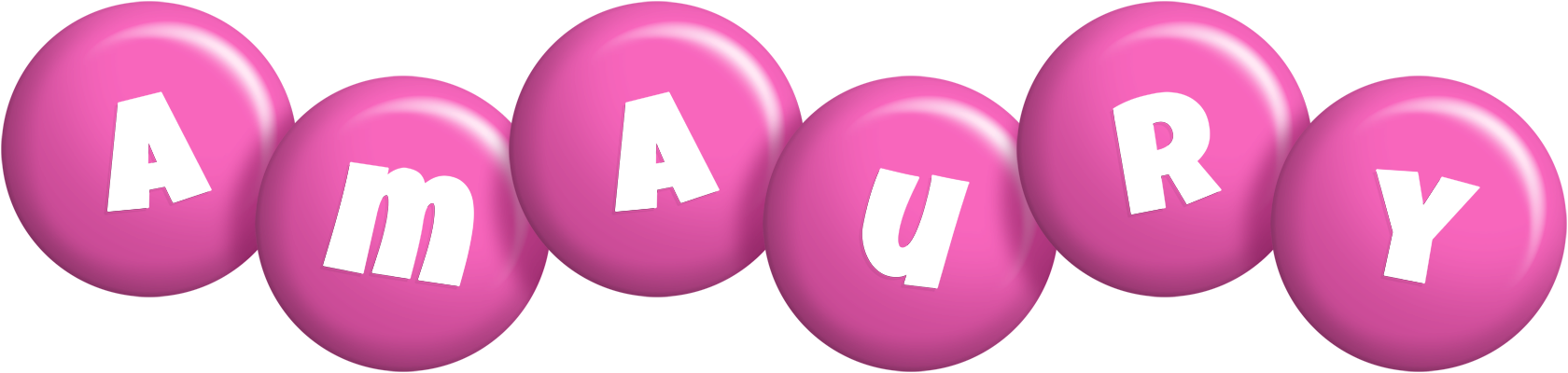 Amaury candy-pink logo