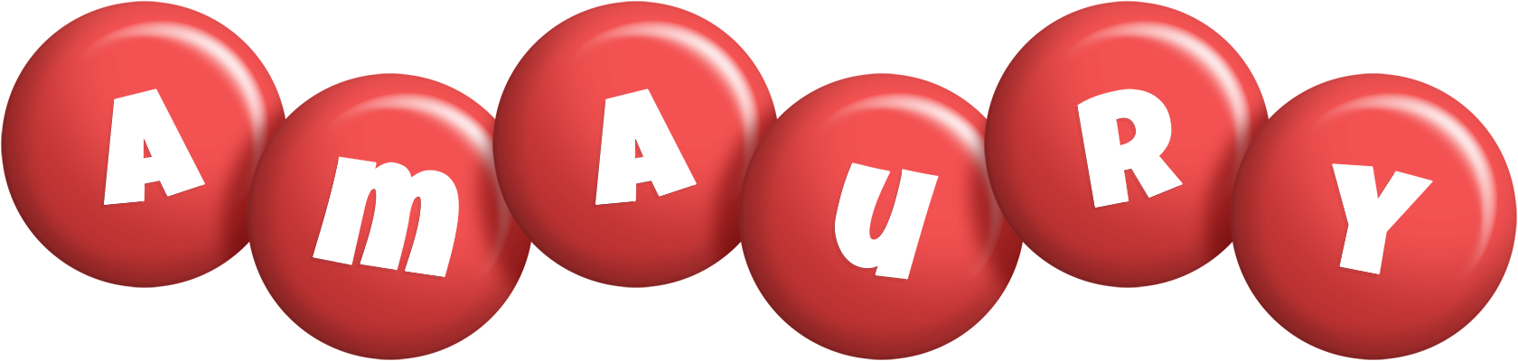 Amaury candy-red logo
