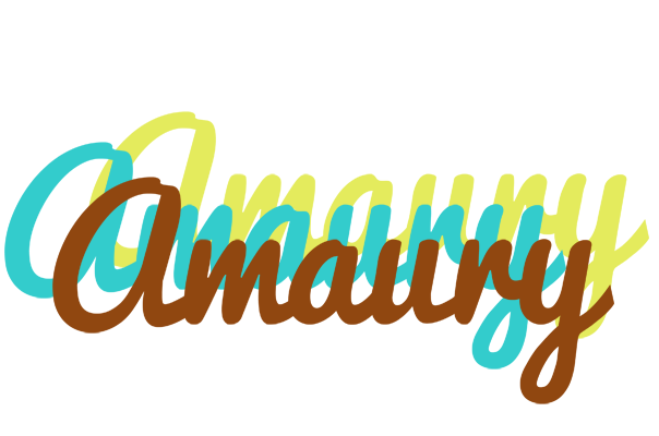 Amaury cupcake logo