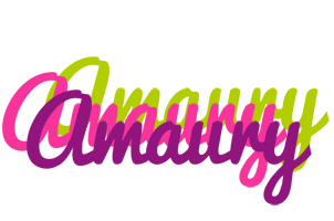 Amaury flowers logo