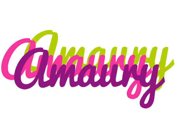 Amaury flowers logo