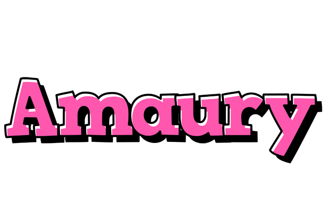 Amaury girlish logo