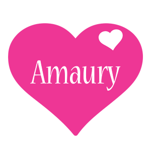 Amaury love-heart logo