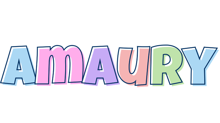 Amaury pastel logo