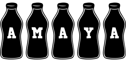 Amaya bottle logo