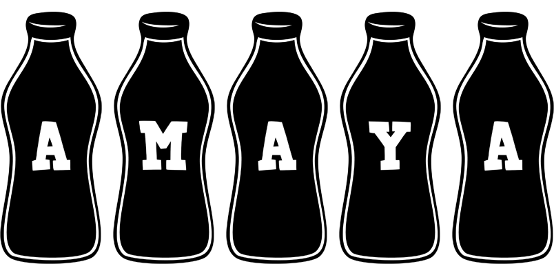 Amaya bottle logo