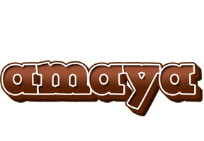 Amaya brownie logo