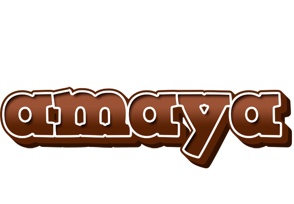 Amaya brownie logo