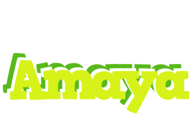 Amaya citrus logo