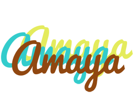 Amaya cupcake logo