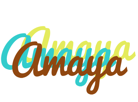 Amaya cupcake logo