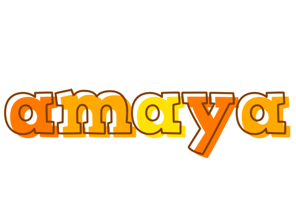 Amaya desert logo