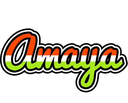 Amaya exotic logo