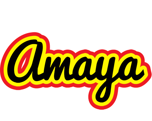 Amaya flaming logo