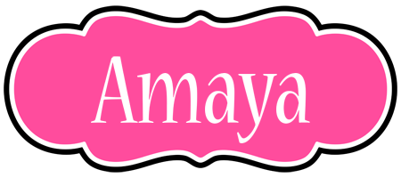 Amaya invitation logo