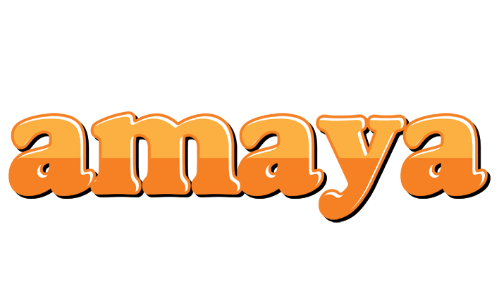Amaya orange logo