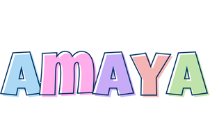 Amaya pastel logo