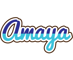 Amaya raining logo