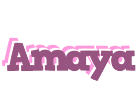 Amaya relaxing logo