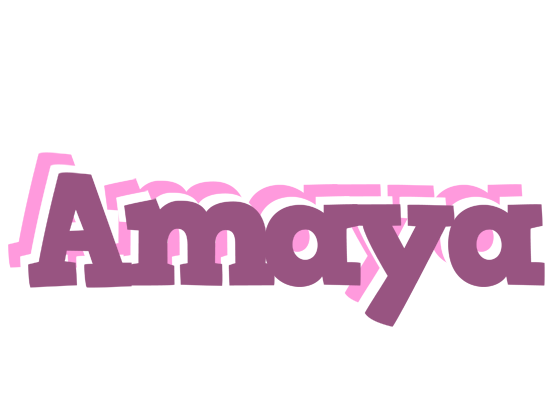 Amaya relaxing logo