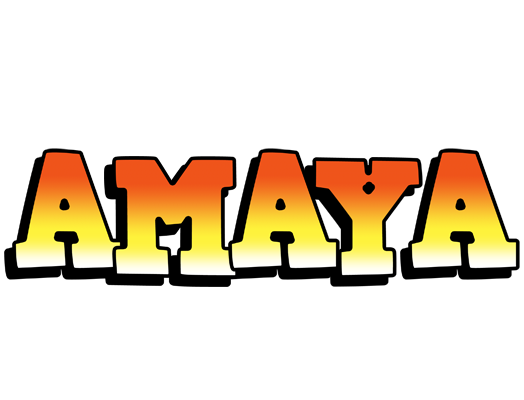Amaya sunset logo