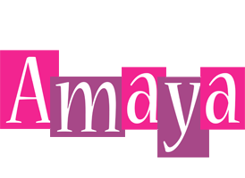 Amaya whine logo