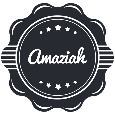 Amaziah badge logo