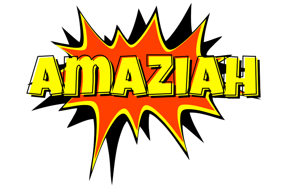Amaziah bazinga logo