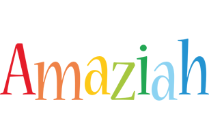 Amaziah birthday logo