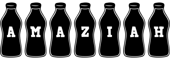 Amaziah bottle logo