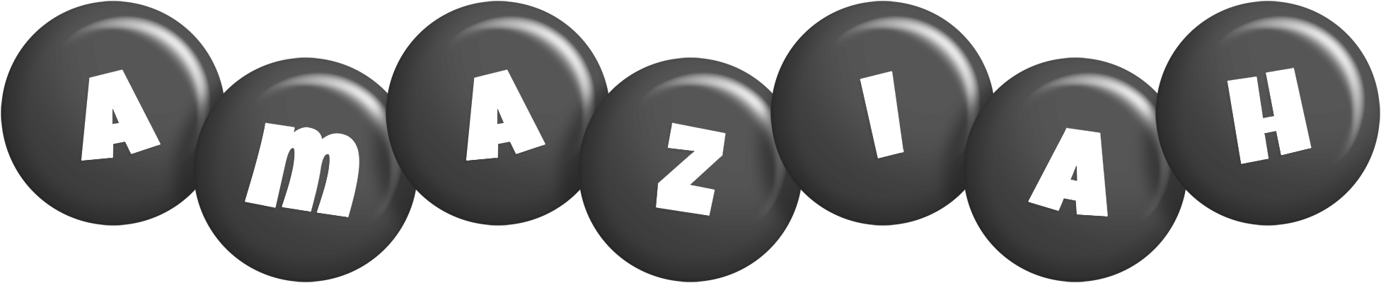 Amaziah candy-black logo