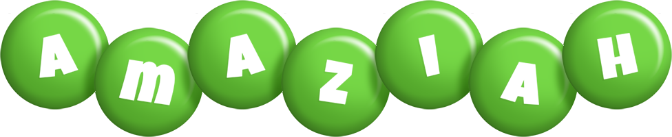 Amaziah candy-green logo