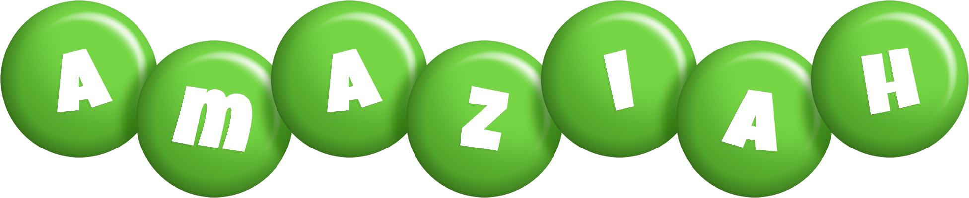 Amaziah candy-green logo