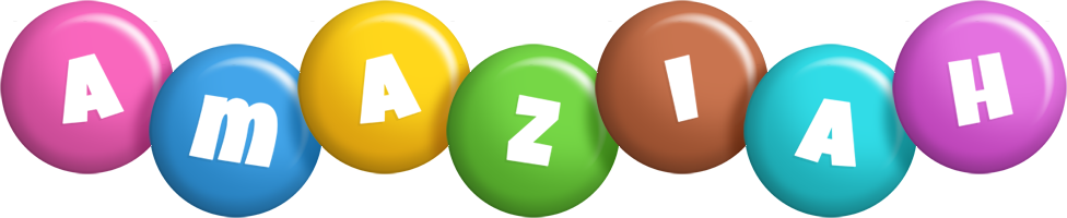 Amaziah candy logo