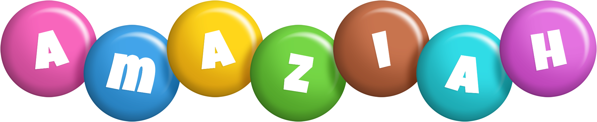 Amaziah candy logo