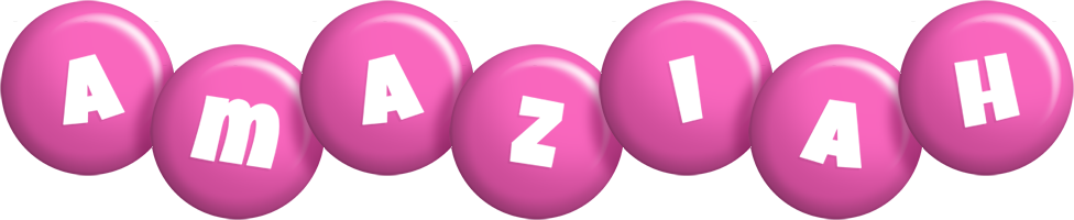 Amaziah candy-pink logo