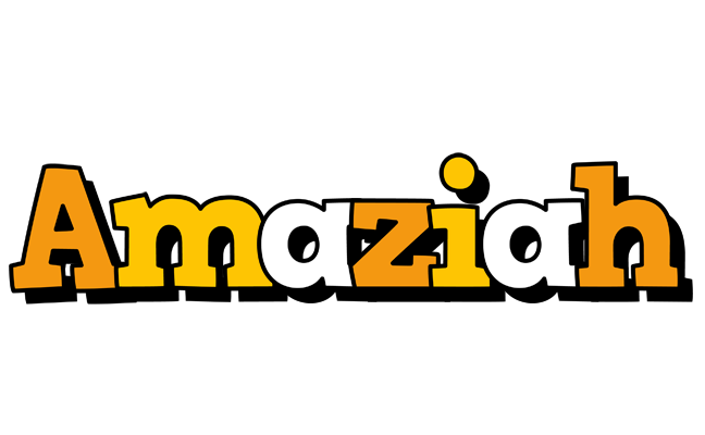 Amaziah cartoon logo