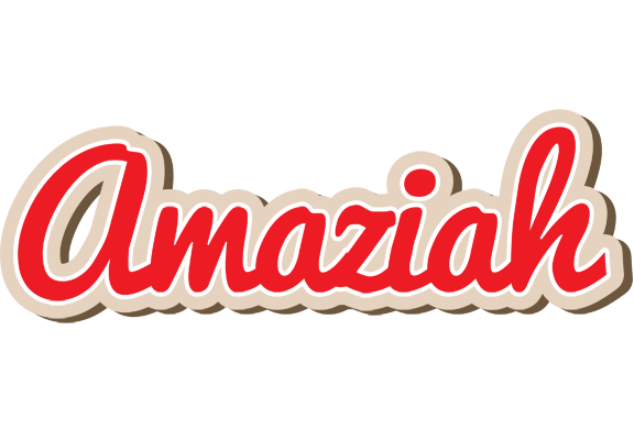 Amaziah chocolate logo