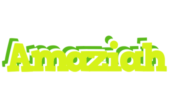 Amaziah citrus logo