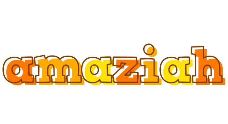 Amaziah desert logo