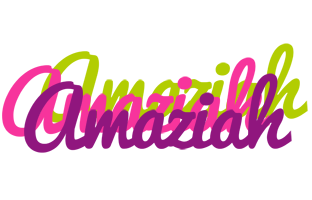 Amaziah flowers logo