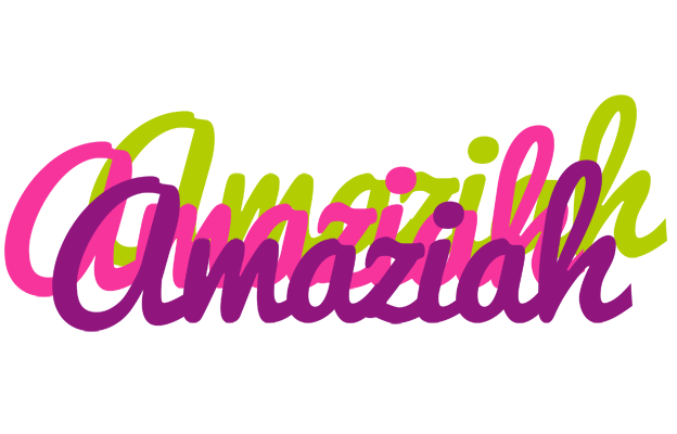 Amaziah flowers logo