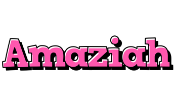 Amaziah girlish logo