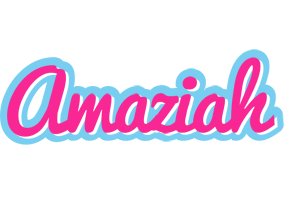 Amaziah popstar logo